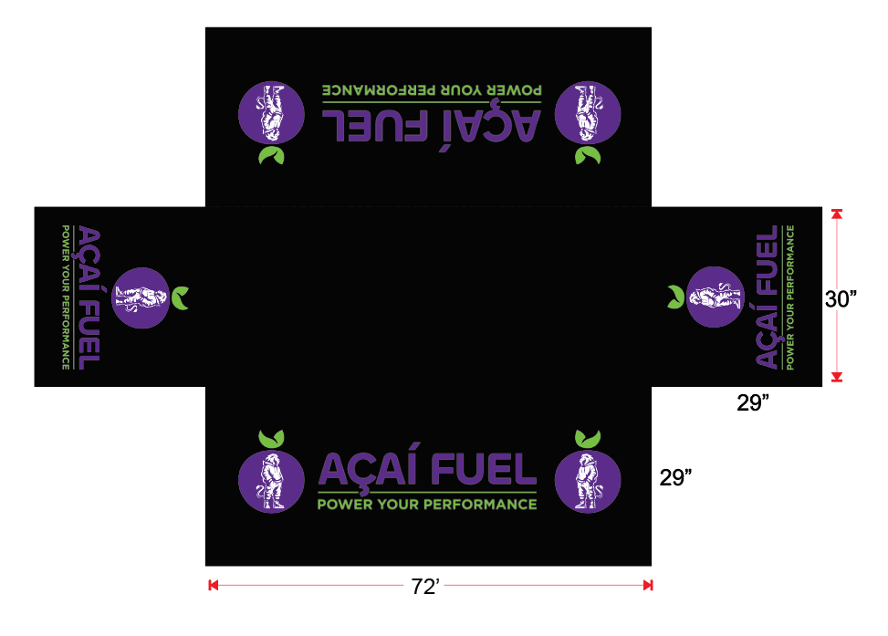 Expect 2 Win 2026 Fitted Table Cloth - Custom  6 Foot