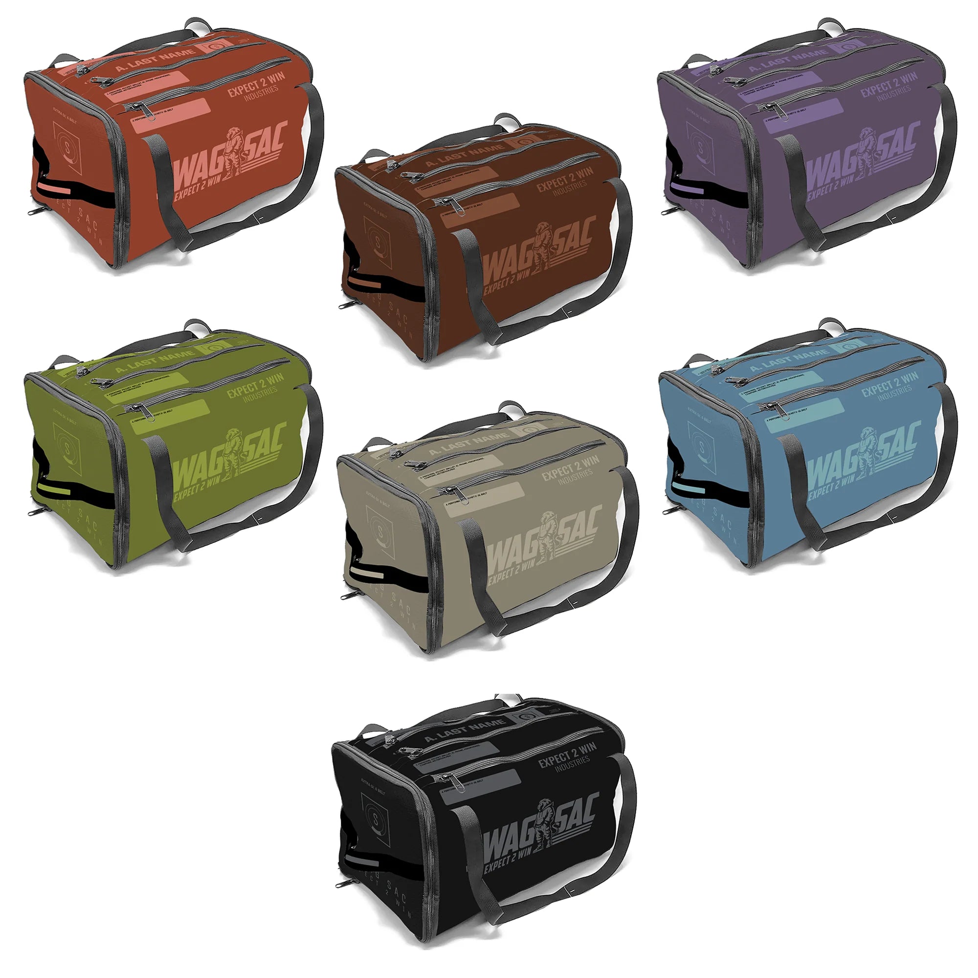 Expect 2 Win 2026 JIU JITSU Swag Sac™ CHROMA (7 color variants)