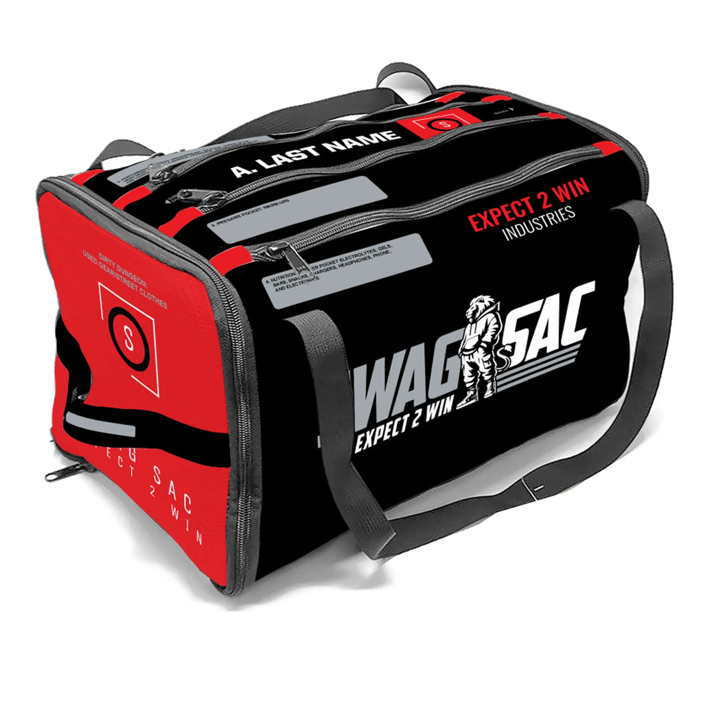 Expect 2 Win 2026 WRESTLING Swag Sac™ BLACK-RED
