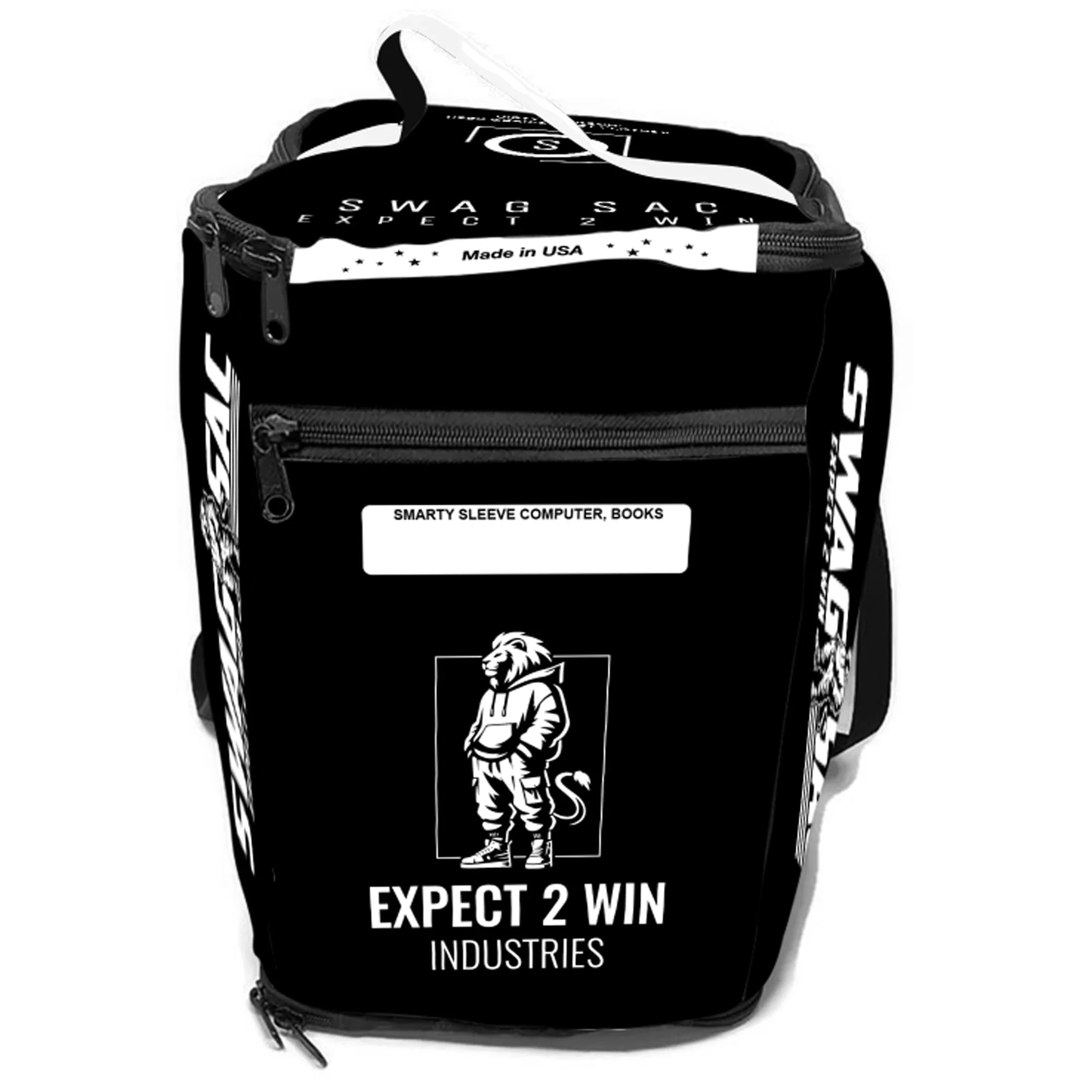 Expect 2 Win 2026 WRESTLING Swag Sac™ BLACK-WHITE