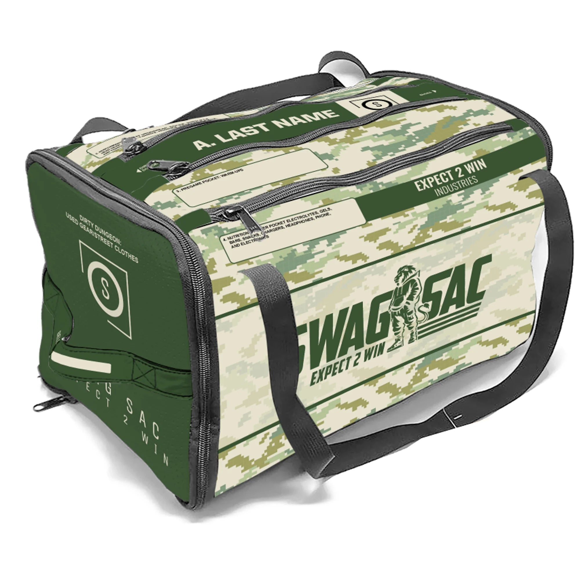 Expect 2 Win 2026 WRESTLING Swag Sac™ CAMO (7 color variants)