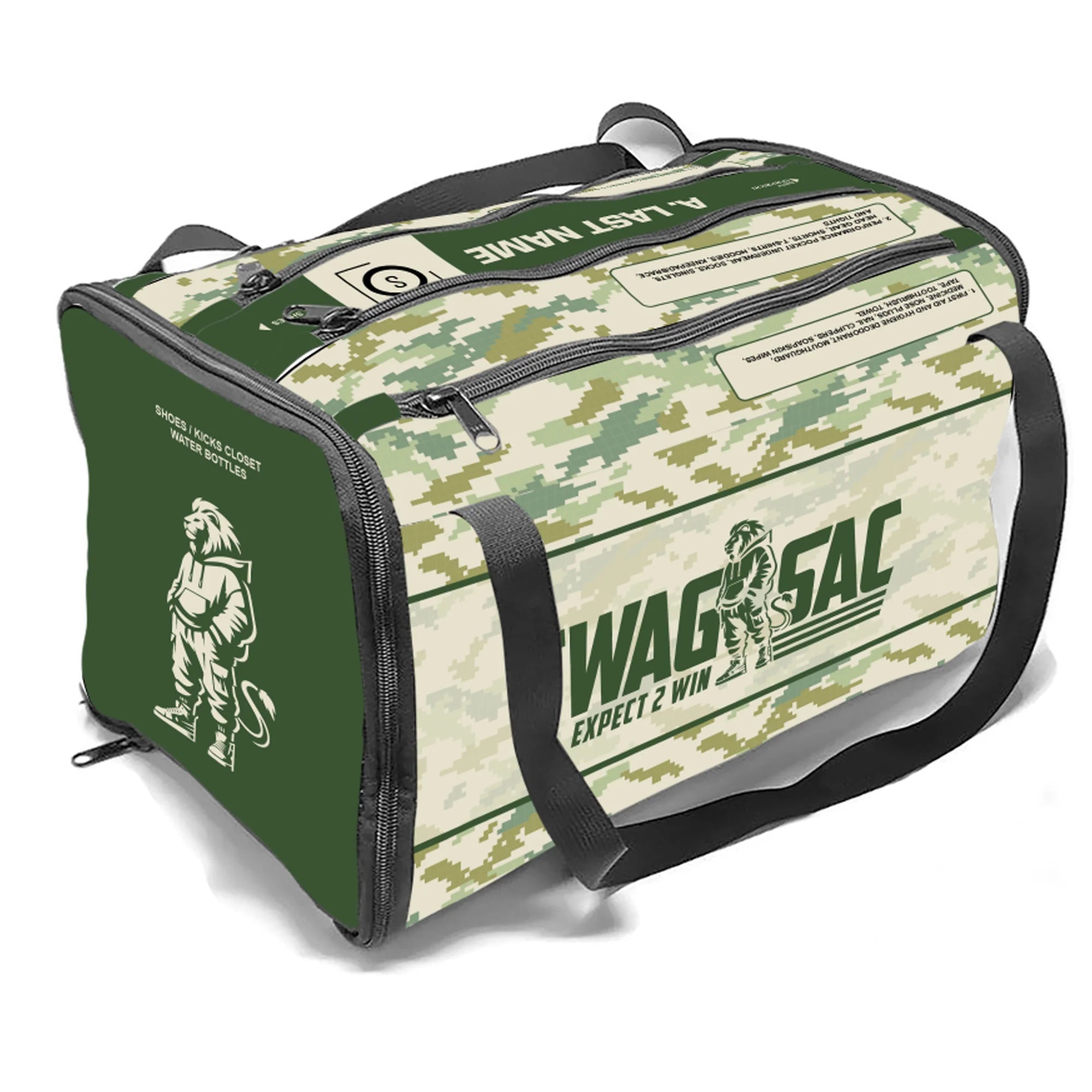 Expect 2 Win 2026 WRESTLING Swag Sac™ CAMO (7 color variants)