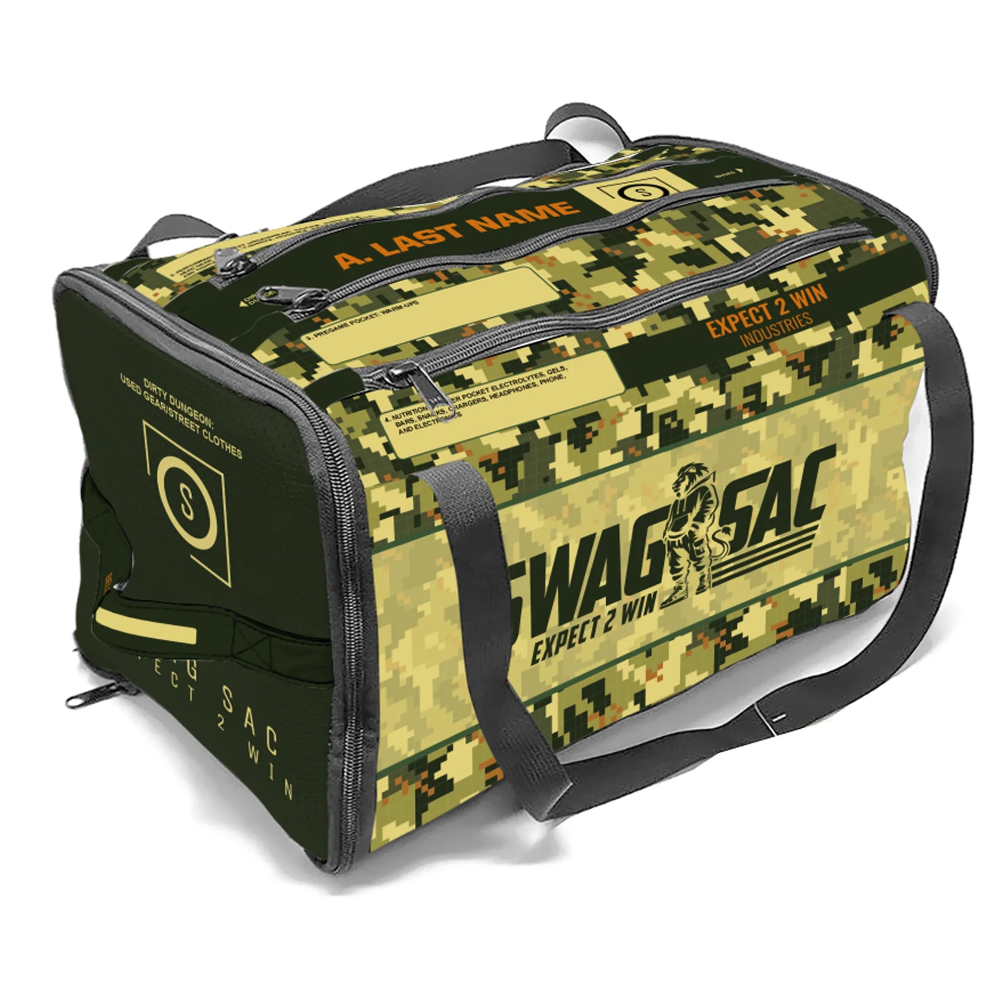Expect 2 Win 2026 WRESTLING Swag Sac™ CAMO (7 color variants)