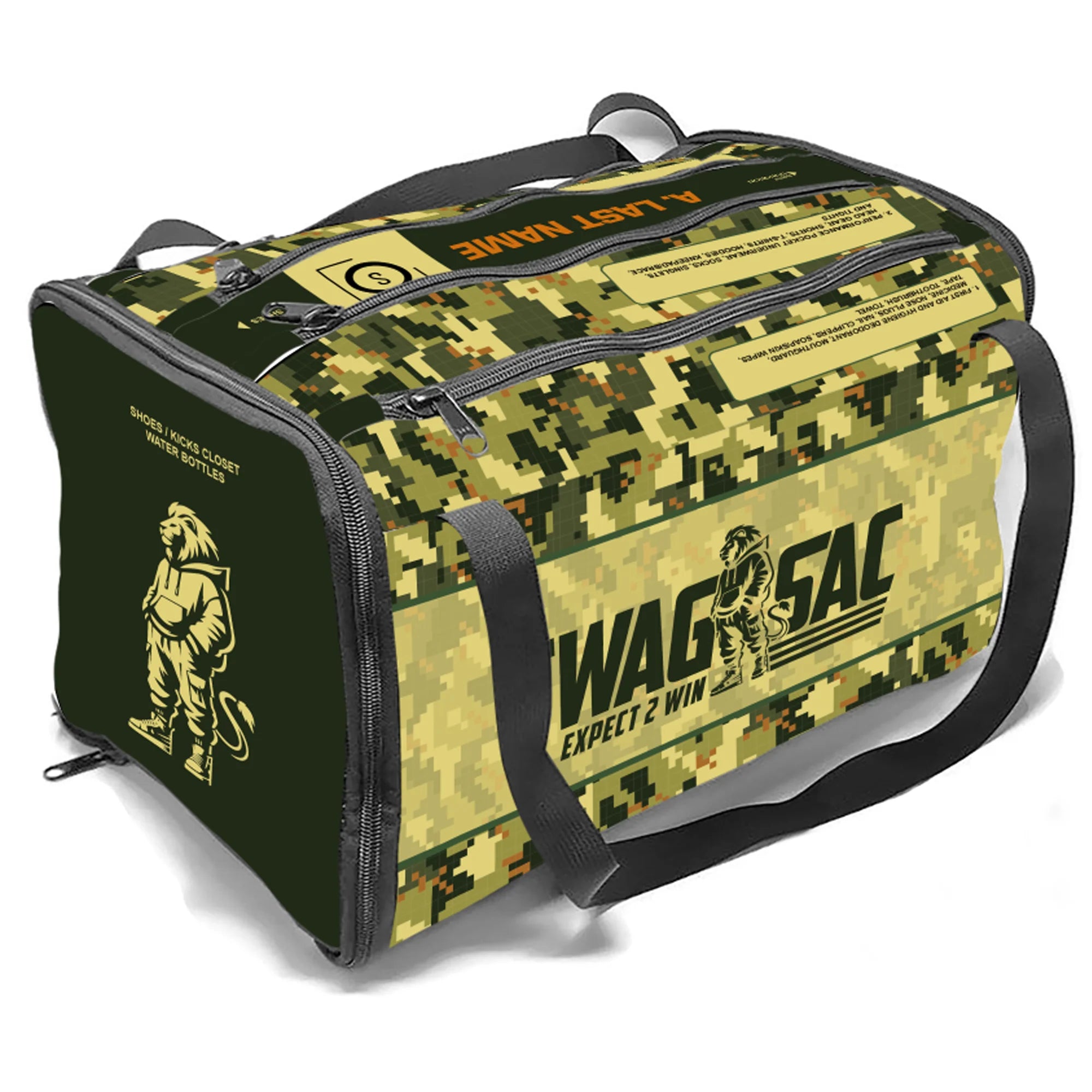Expect 2 Win 2026 WRESTLING Swag Sac™ CAMO (7 color variants)