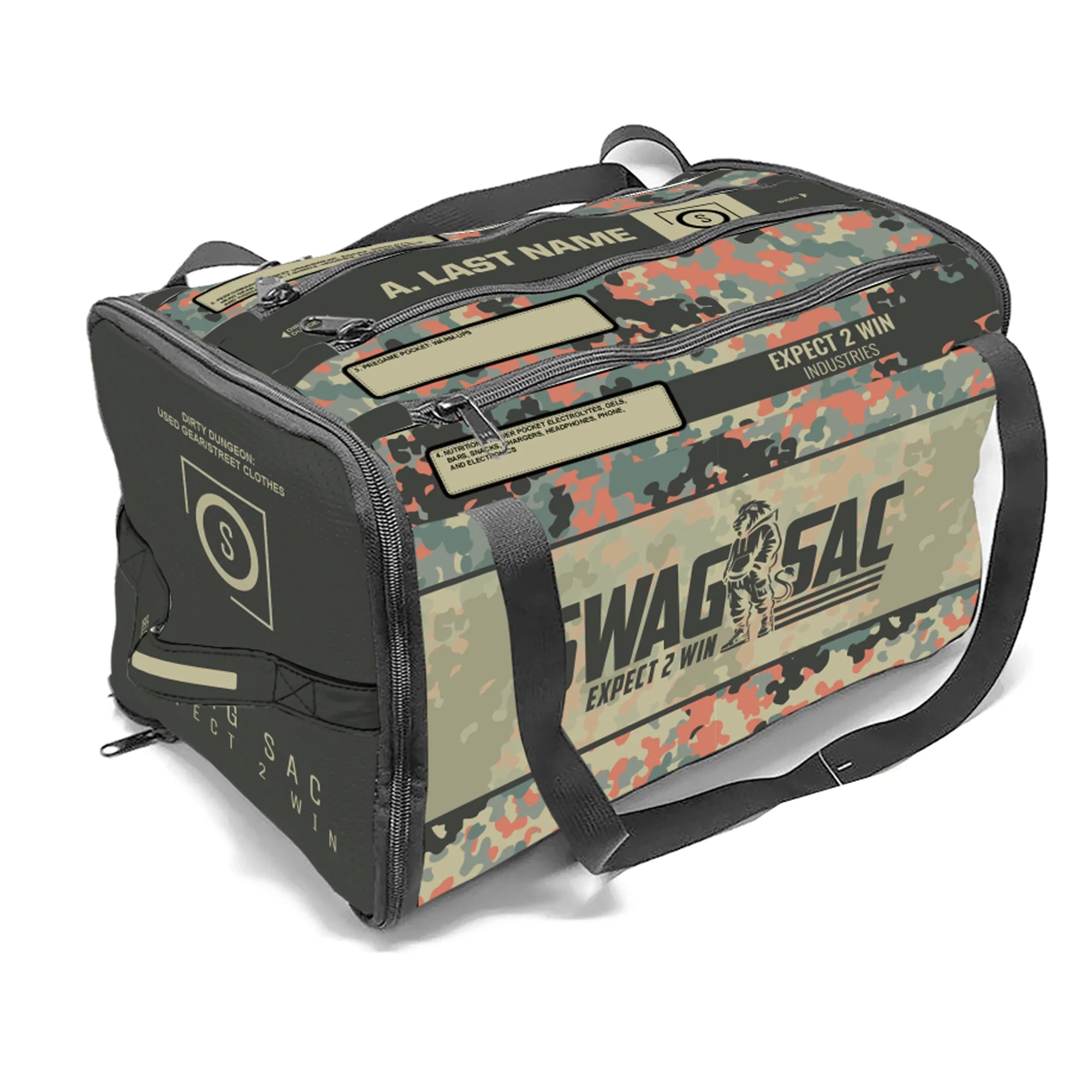 Expect 2 Win 2026 WRESTLING Swag Sac™ CAMO (7 color variants)