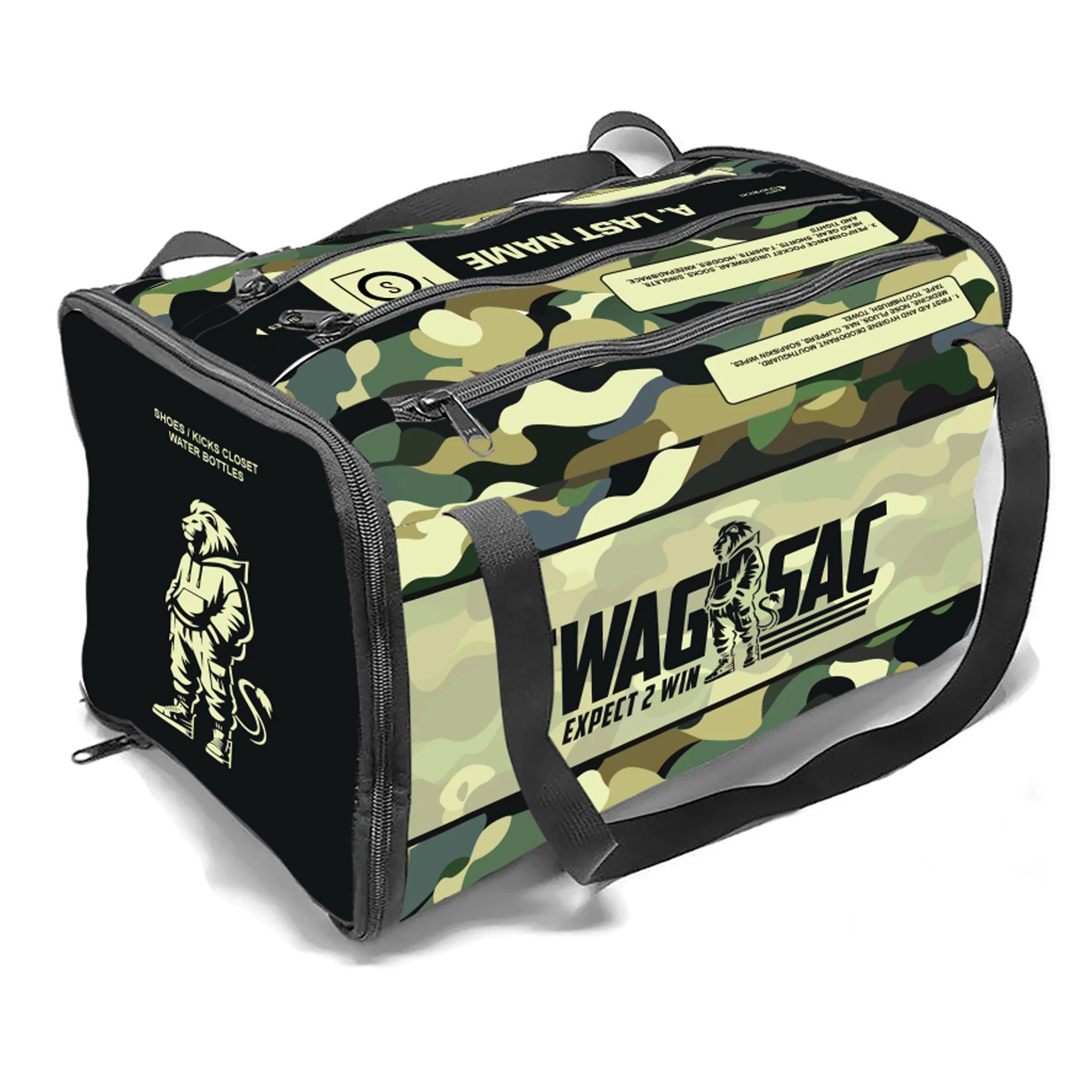 Expect 2 Win 2026 WRESTLING Swag Sac™ CAMO (7 color variants)