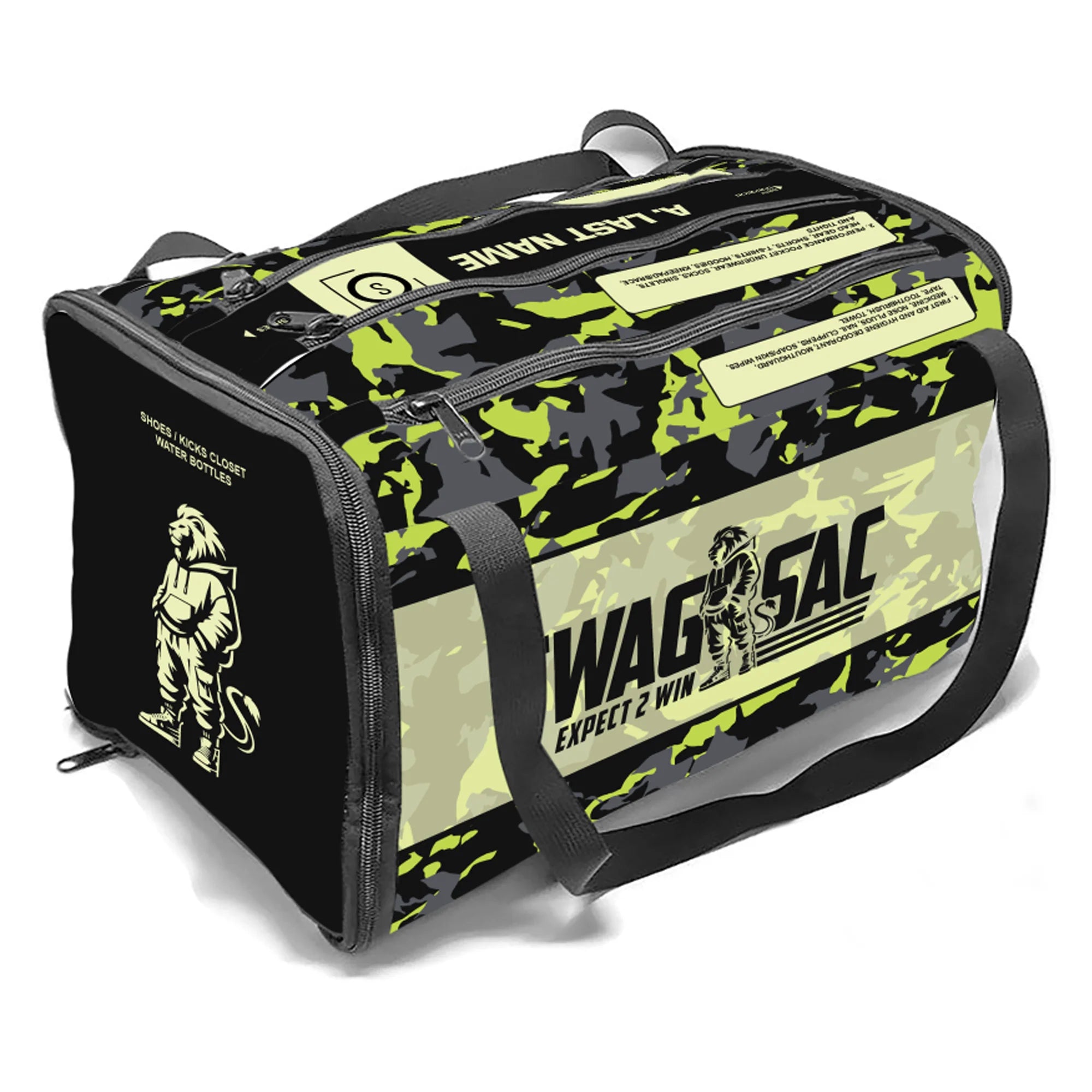 Expect 2 Win 2026 WRESTLING Swag Sac™ CAMO (7 color variants)