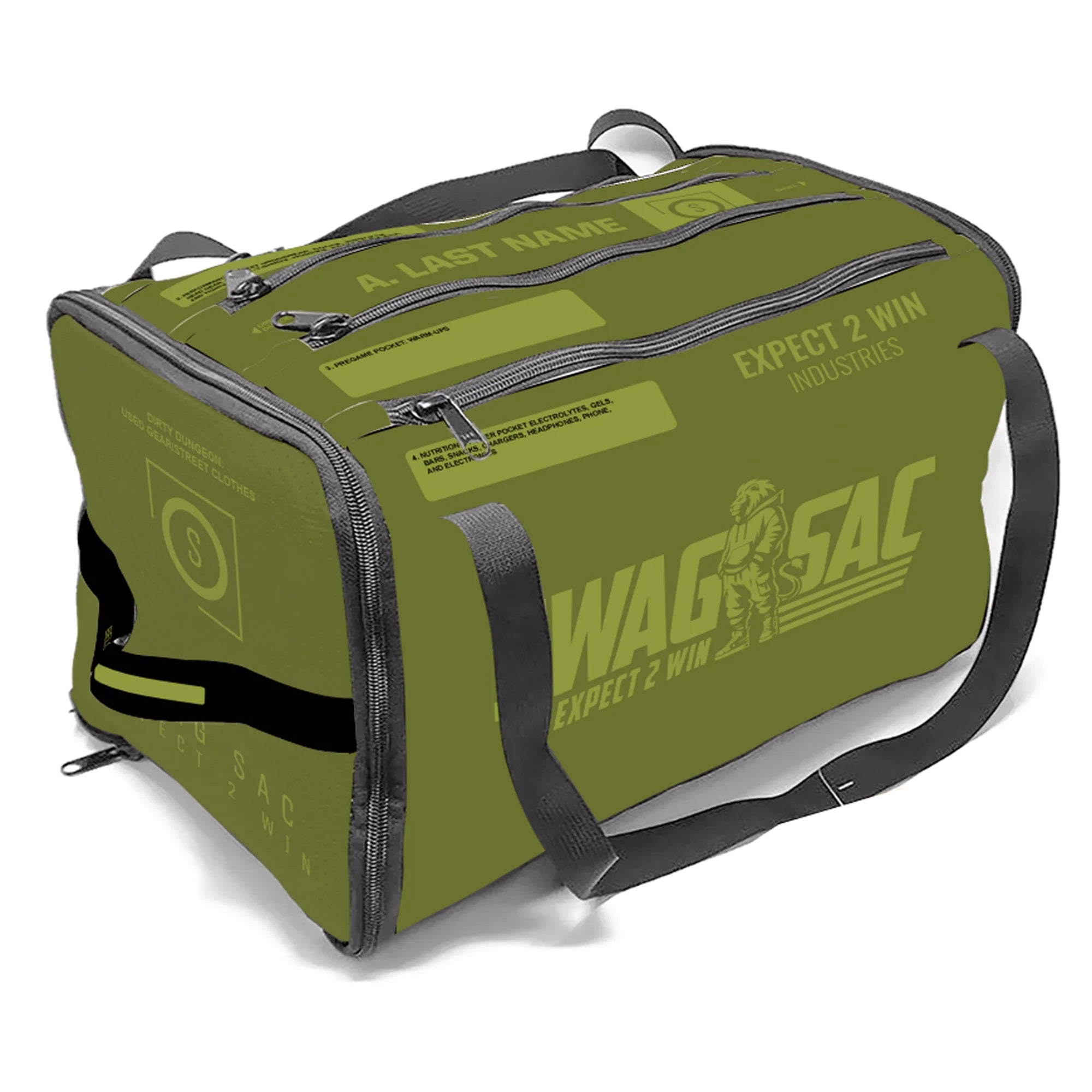 Expect 2 Win 2026 WRESTLING Swag Sac™ CHROMA (7 color variants)