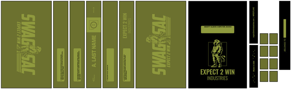 Expect 2 Win 2026 WRESTLING Swag Sac™ CHROMA (7 color variants)