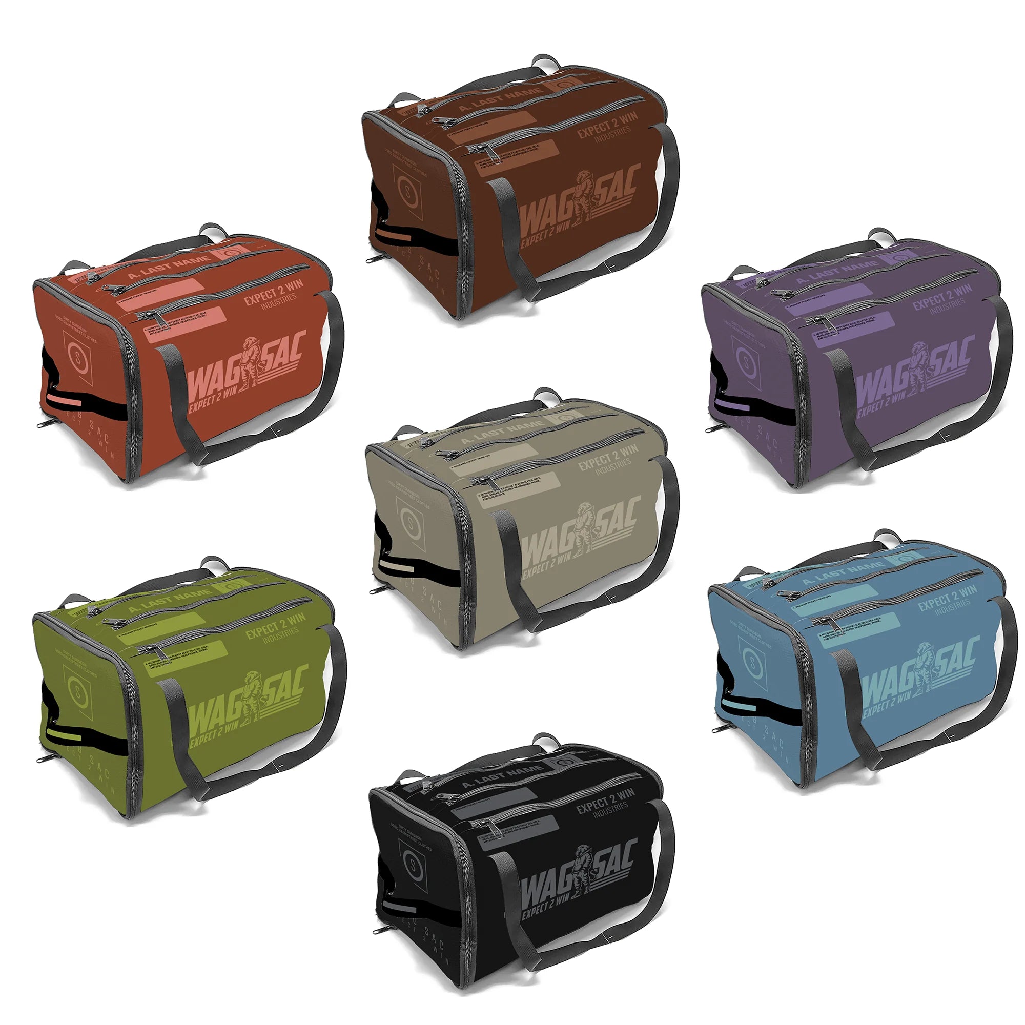 Expect 2 Win 2026 WRESTLING Swag Sac™ CHROMA (7 color variants)