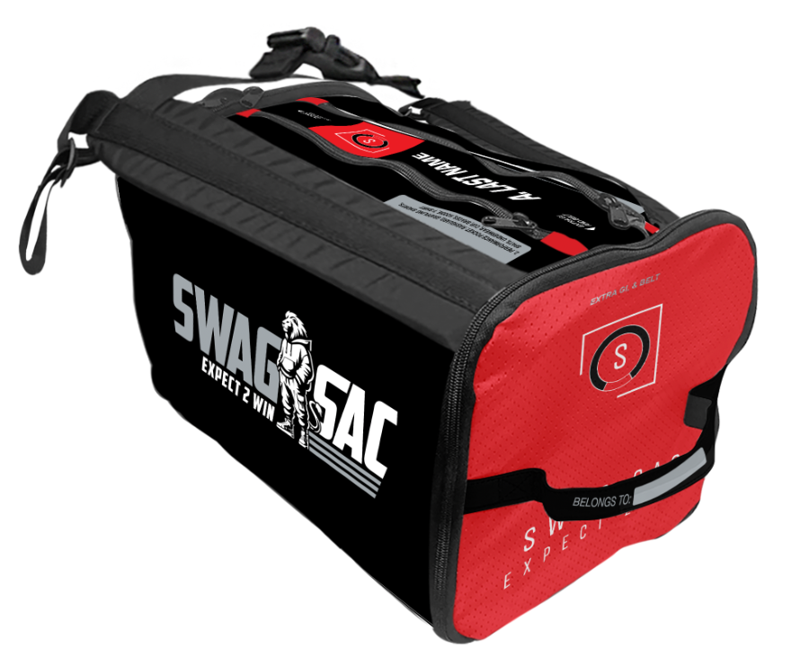 Expect 2 Win 2026 JIU JITSU Swag Sac™ BLACK-RED