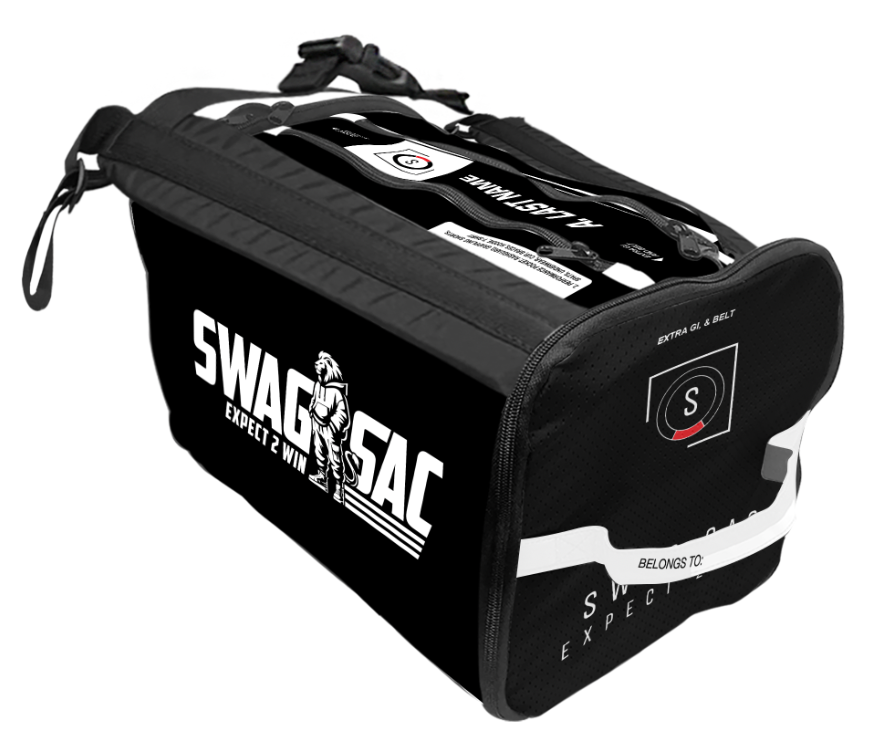Expect 2 Win 2026 JIU JITSU Swag Sac™ BLACK-WHITE
