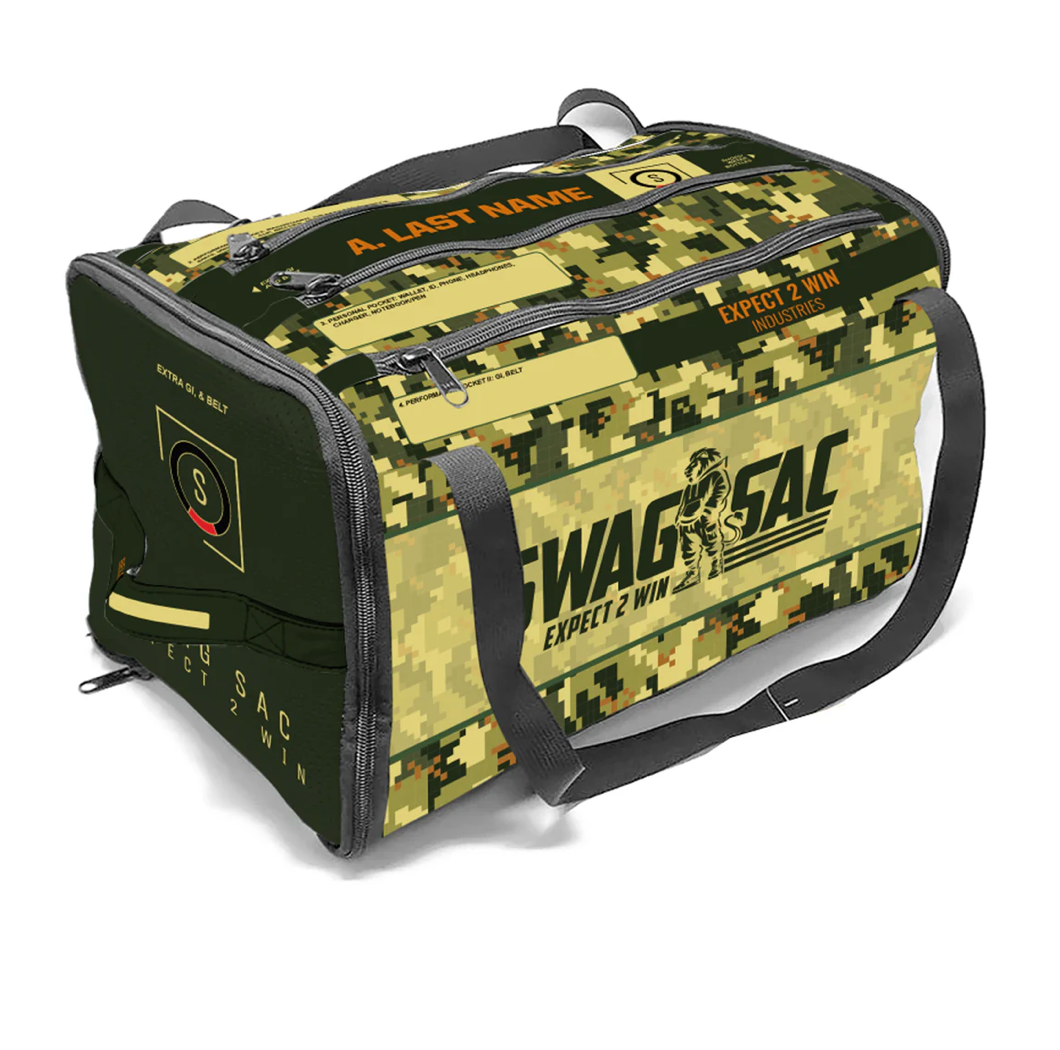The SwagSac Camo Collection Jiu Jitsu Gear Bags