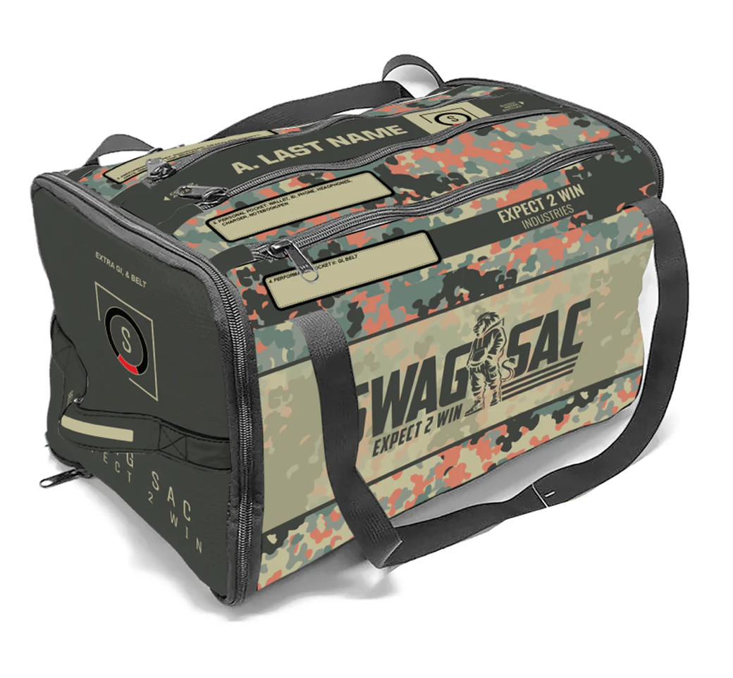 The SwagSac Camo Collection Jiu Jitsu Gear Bags