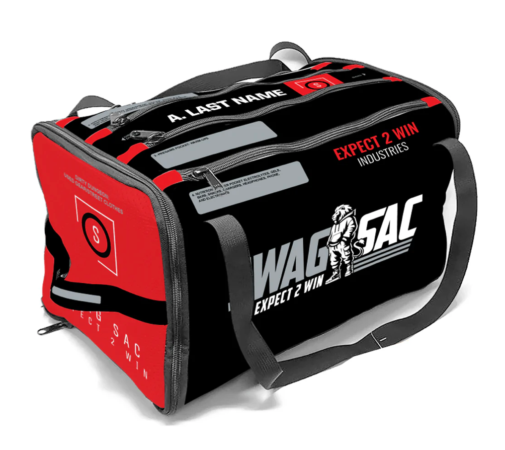 The SwagSac Black-Red Jiu Jitsu Gear Bag