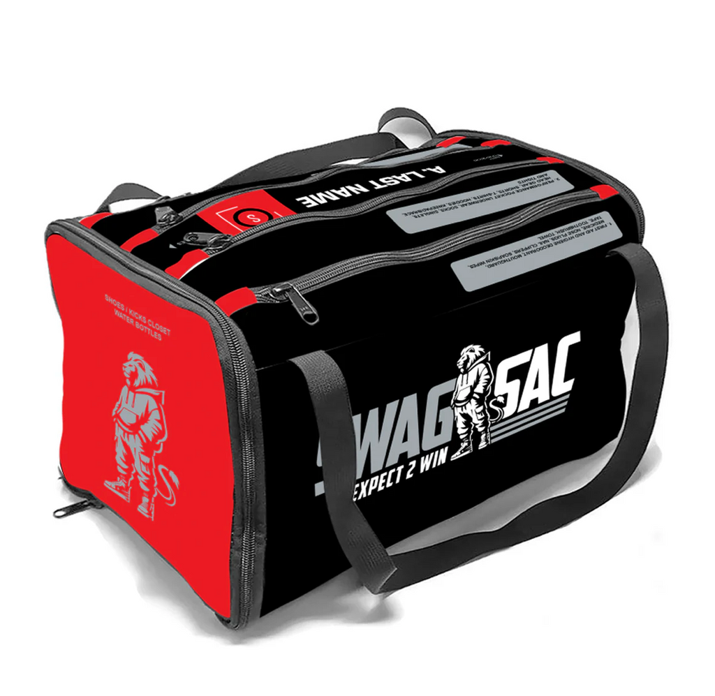 The SwagSac Black-Red Jiu Jitsu Gear Bag