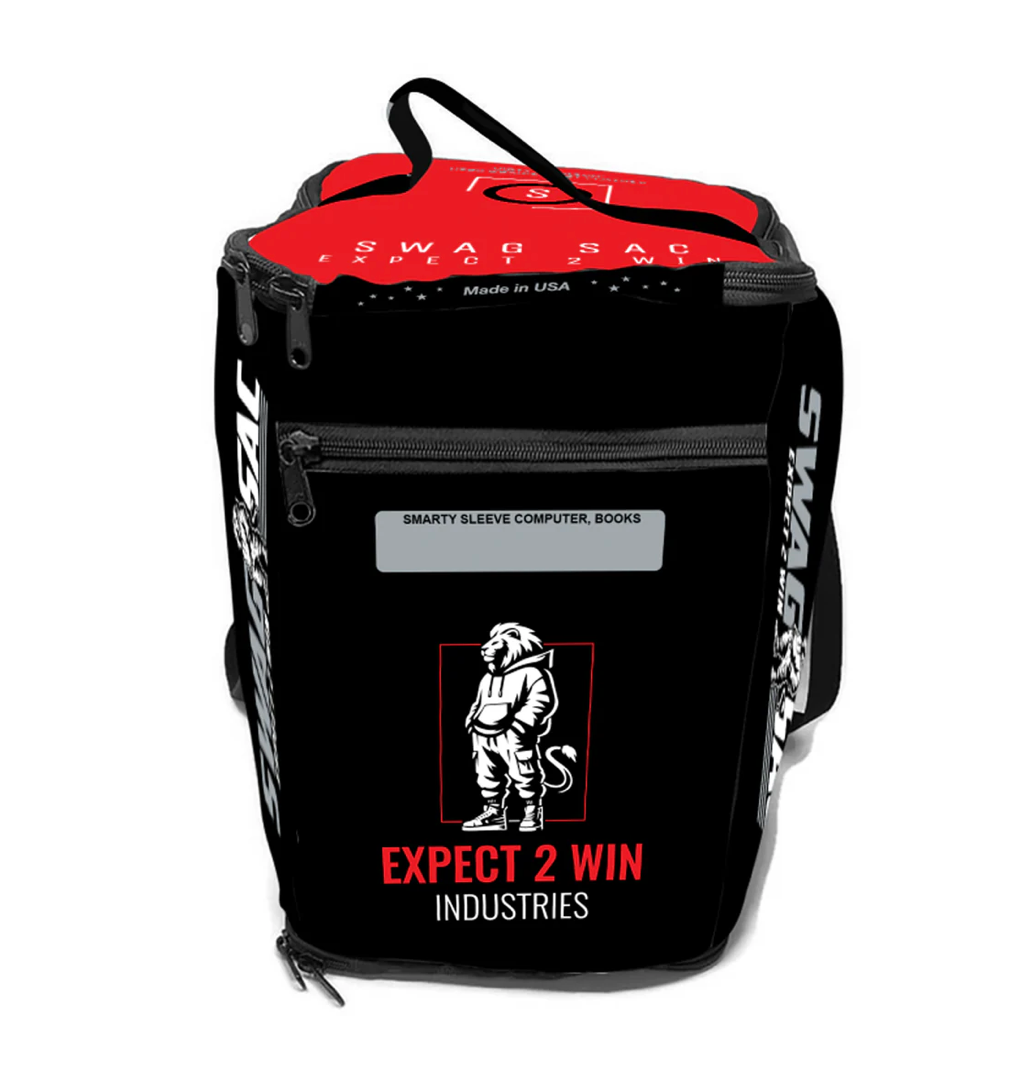 The SwagSac Black-Red Jiu Jitsu Gear Bag